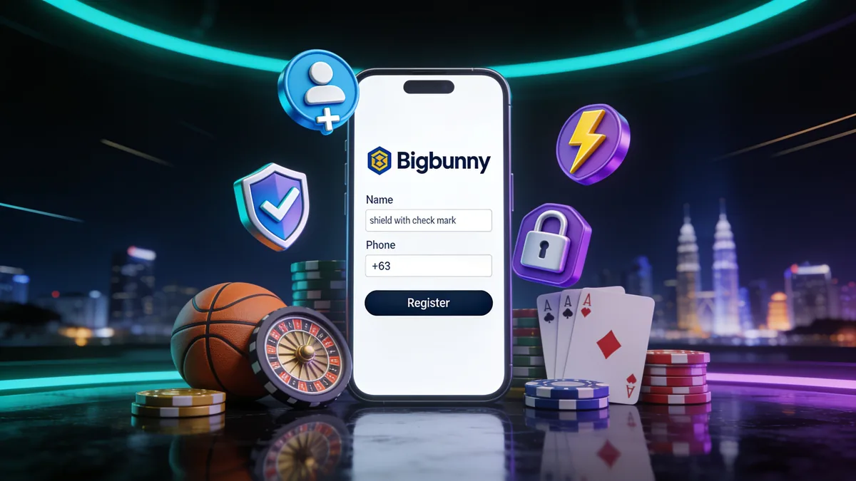 How to Register at BigBunny Casino: bigbunny casino guide for players in the Philippines